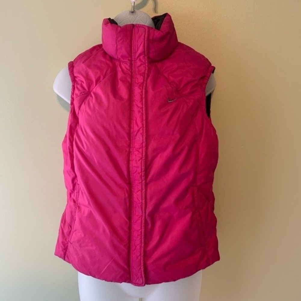 Nike Down Filled Reversible Vest, Size Medium